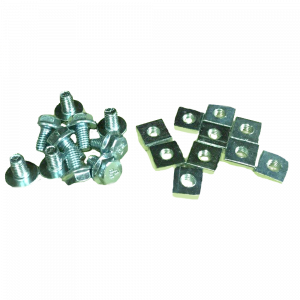 Screw set with small washers for aluminum ladder tray